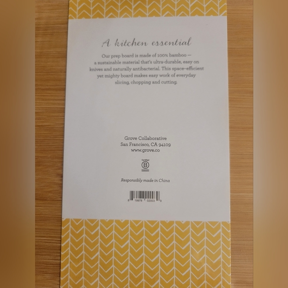 Grove Bamboo Prep Board - Picture 8 of 8